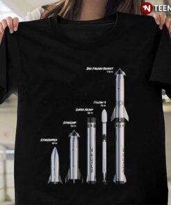 spacex starship t shirt