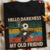 t shirt hello darkness my old friend