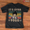 over 9000 t shirt
