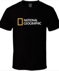 national geographic logo t shirt