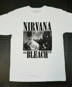 nirvana bleach tshirt