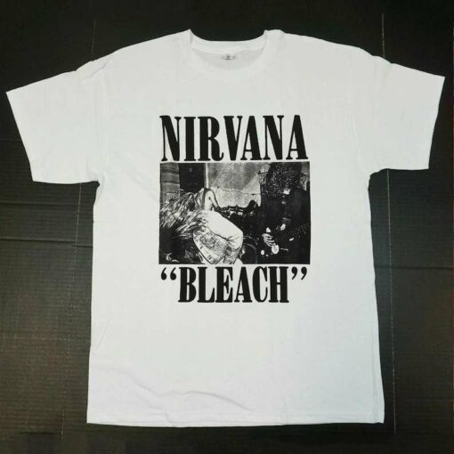 nirvana bleach tshirt