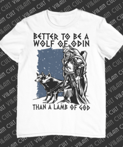 wolf of odin t shirt