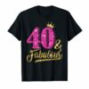 40th t shirts