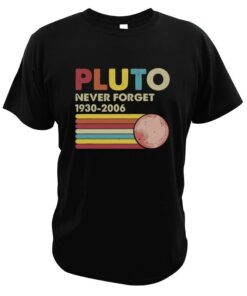 pluto never forget t shirt