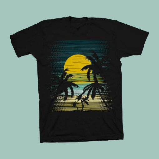 beach t shirt designs