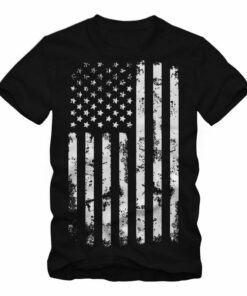 t shirt with american flag