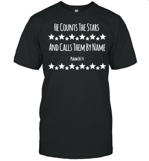 t shirt with stars on them