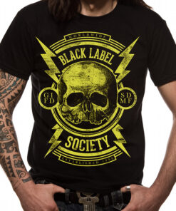 black label society tshirts