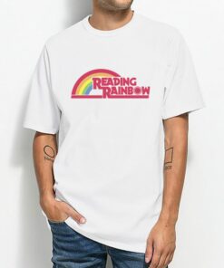 reading rainbow t shirt
