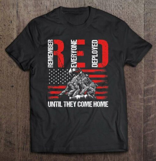 remember everyone deployed t shirt