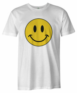 t shirt with smiley face