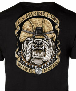 marine corps bulldog t shirts