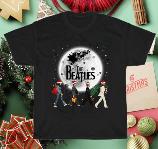 beatles christmas t shirt