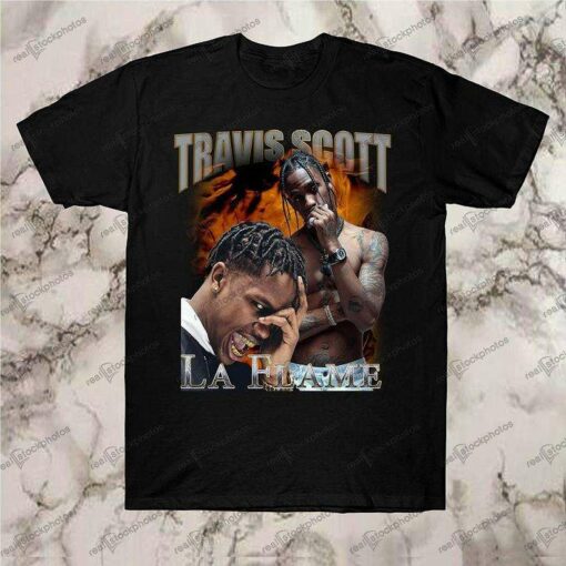 travis scott style t shirt