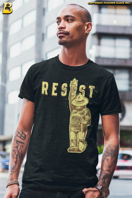 smokey resist shirt meaning