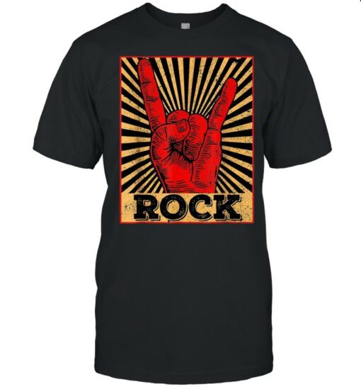 vintage rock and roll concert t shirts