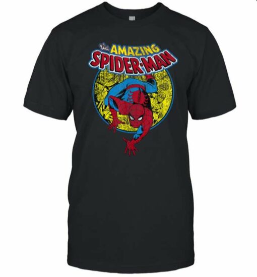 vintage spiderman t shirt