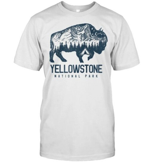 yellowstone national park tshirt