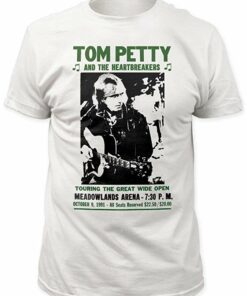 women tom petty t shirt