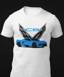 c8 corvette t shirt