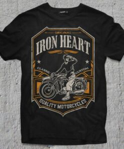 iron heart t shirt