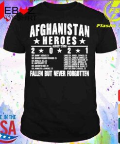 afghanistan heroes t shirt