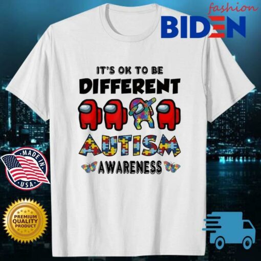 it's ok to be different shirt