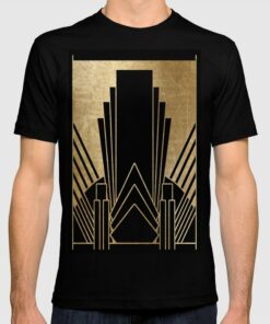 art deco t shirt design