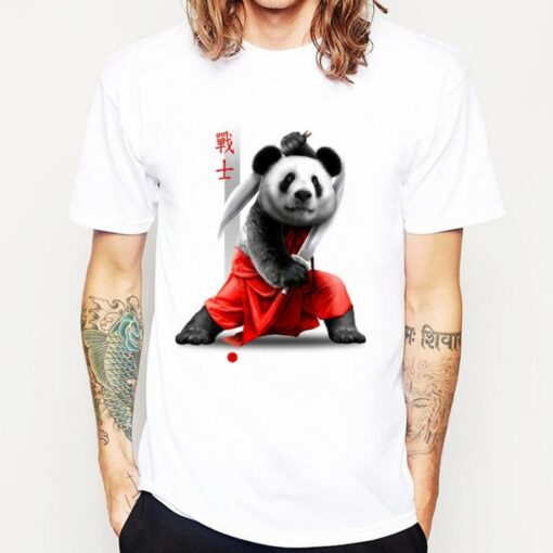 panda t shirt mens