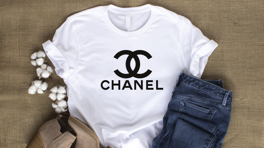 T-shirt Chanel White size 38 FR in Cotton - 38569949