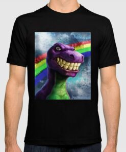 barney t shirts for adults