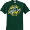 basketball camp tshirt designs