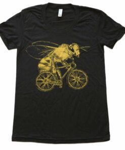 animals riding bikes t shirt