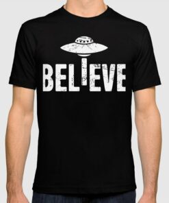i believe t shirt alien