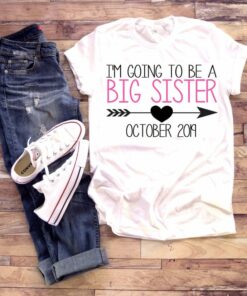 big sister pregnancy announcement shirt