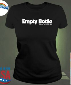 empty bottle t shirt