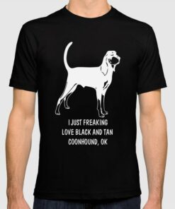 black and tan coonhound t shirts