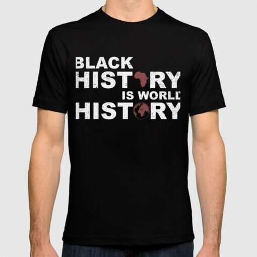 men's black history t shirts