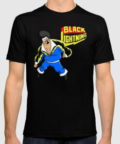 black lightning t shirt
