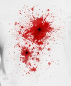 blood splatter t shirt diy