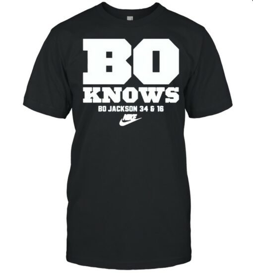 bo knows tshirt