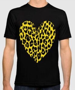 black leopard print shirt
