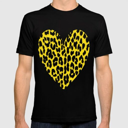 black leopard print shirt