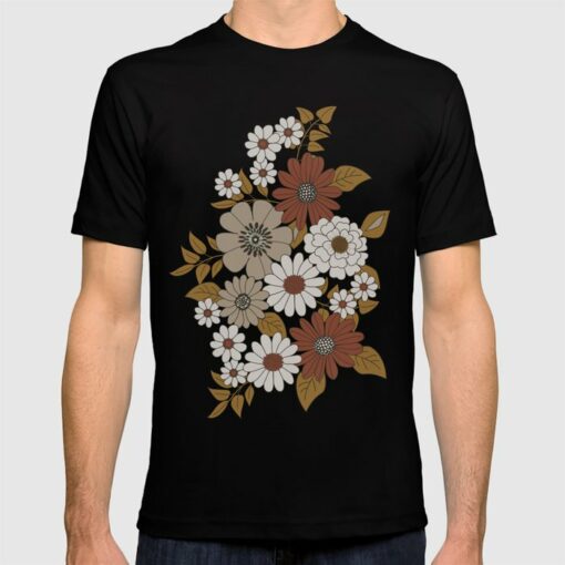 tshirt with flowers