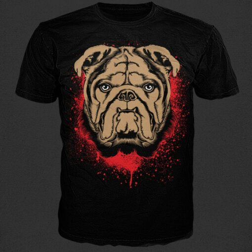 bulldog tshirt