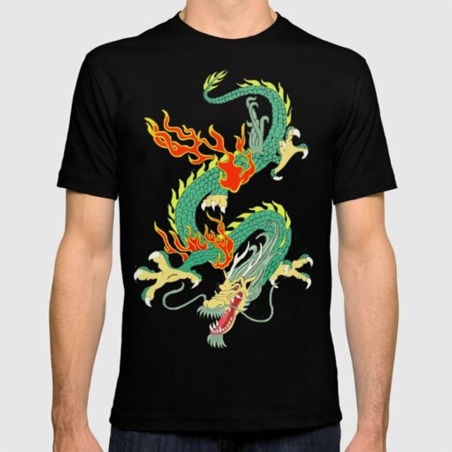chinese dragon t shirt