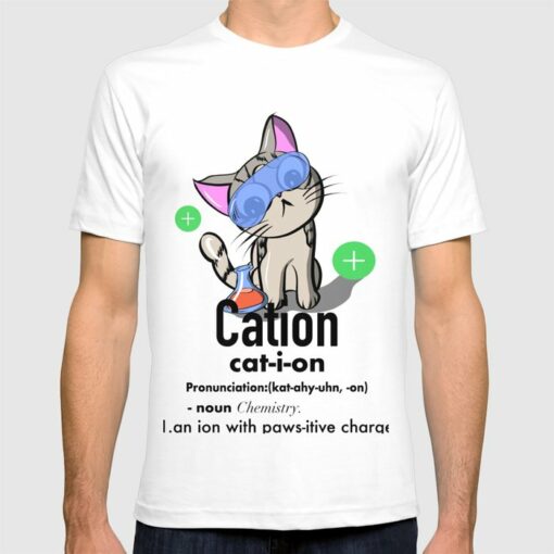 chemistry cat shirt