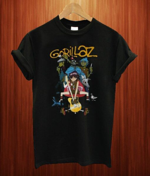 gorillaz tshirts