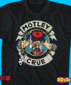 distressed motley crue t shirt
